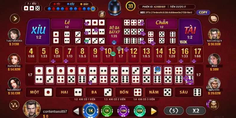 Cửa cược tài xỉu truyền thống Cửa cược tài xỉu truyền thống