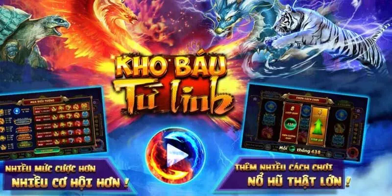 Truy Tìm Kho Báu Tứ Linh | Nhận Thưởng Khủng Trò chơi Kho Báu Tứ Linh là gì?