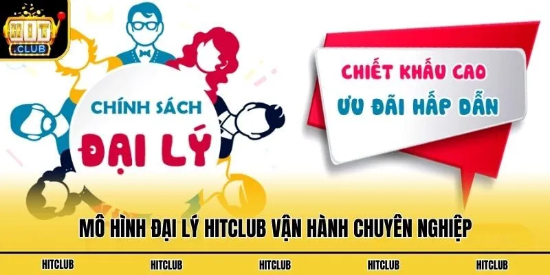 Mô hình đại lý Hitclub vận hành chuyên nghiệp
